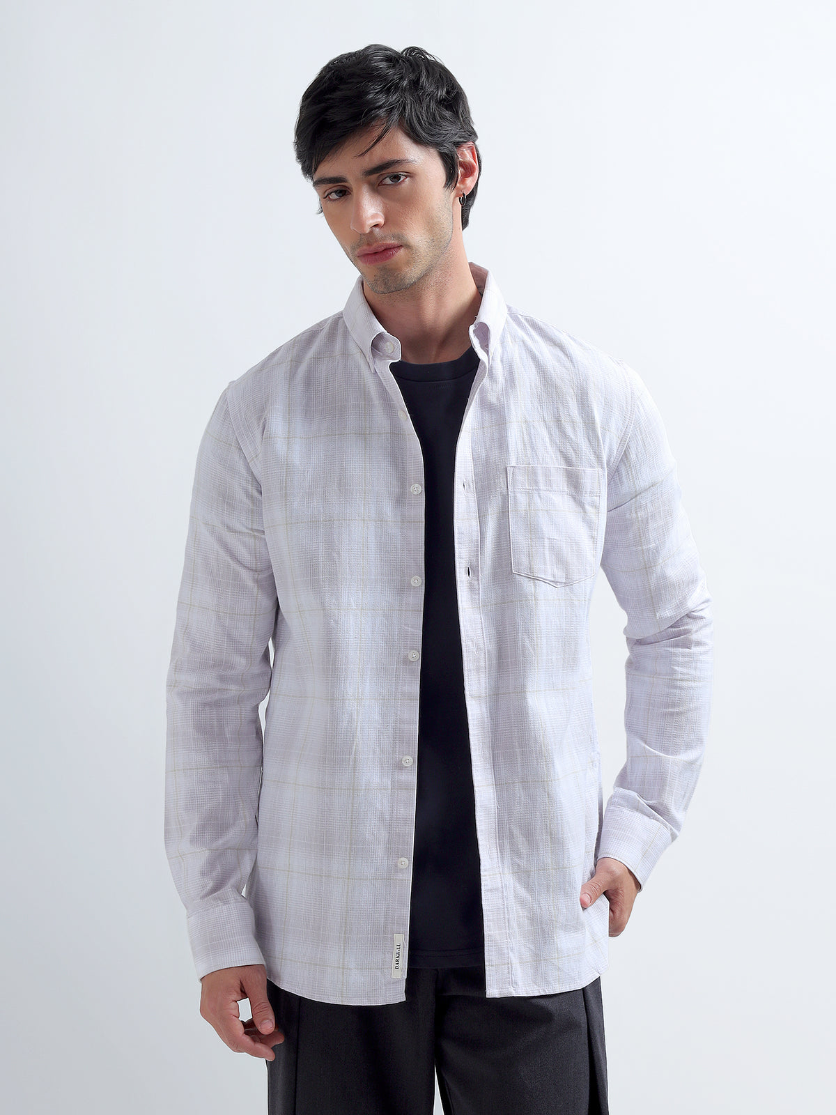 Chalk Check Shirt — front
