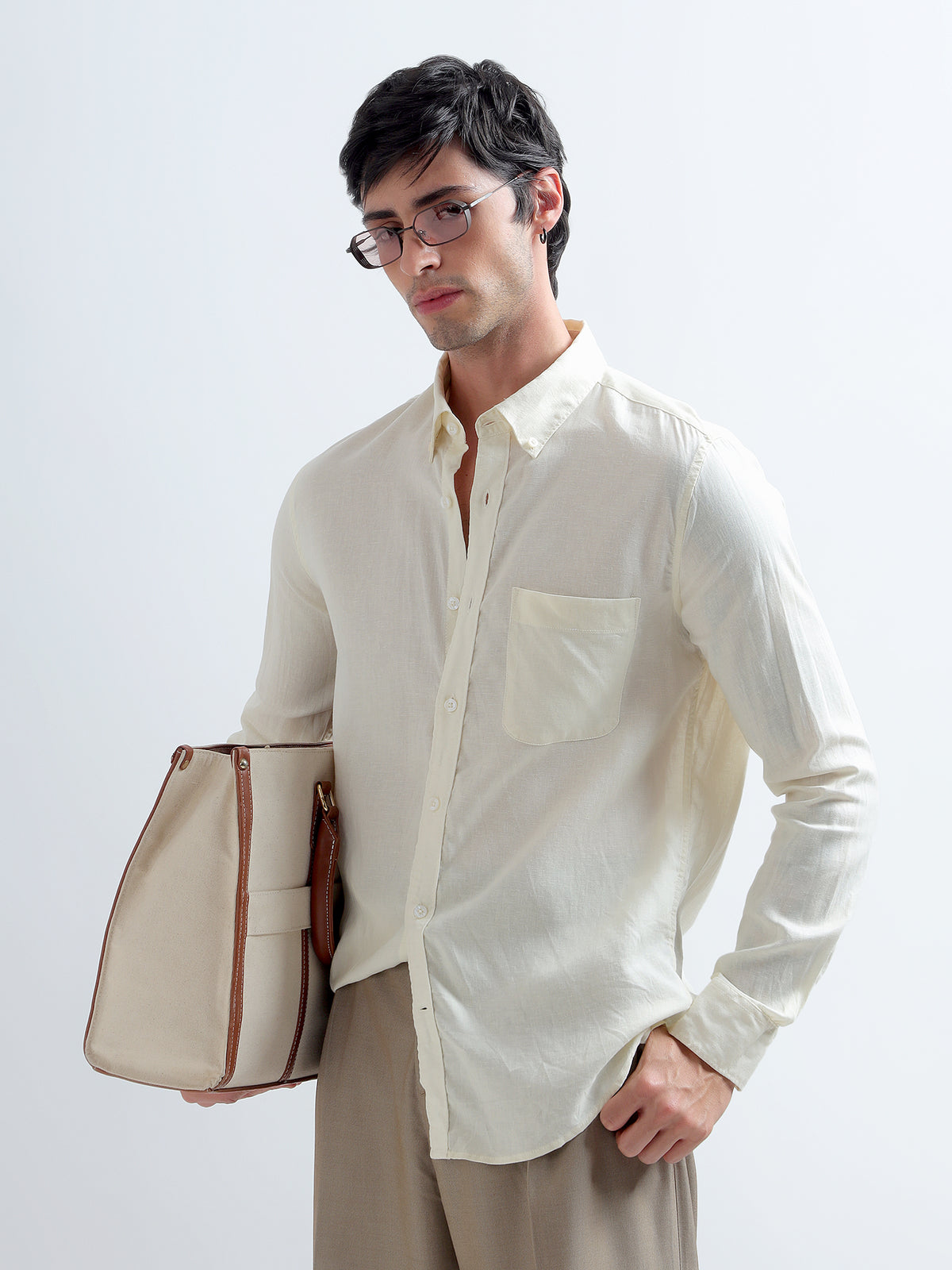 Butter Button-Down Shirt — butter styled