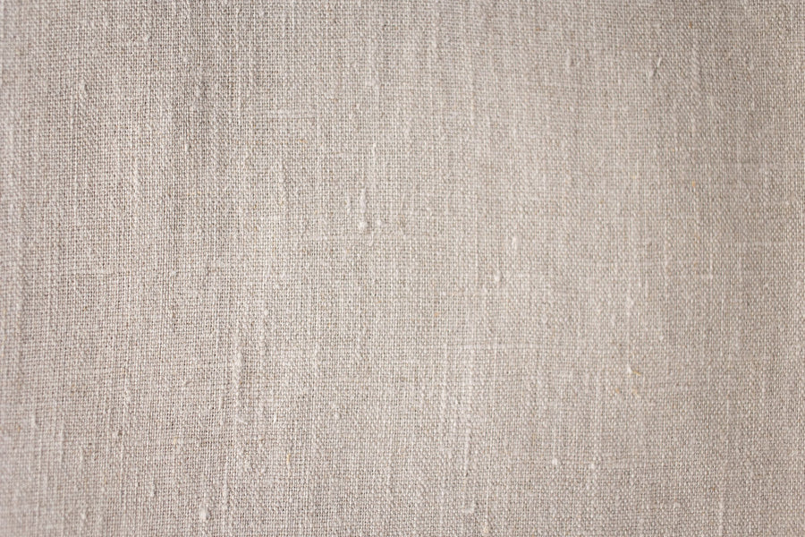 Darkhill — Macro of natural beige linen weave — fabric story block