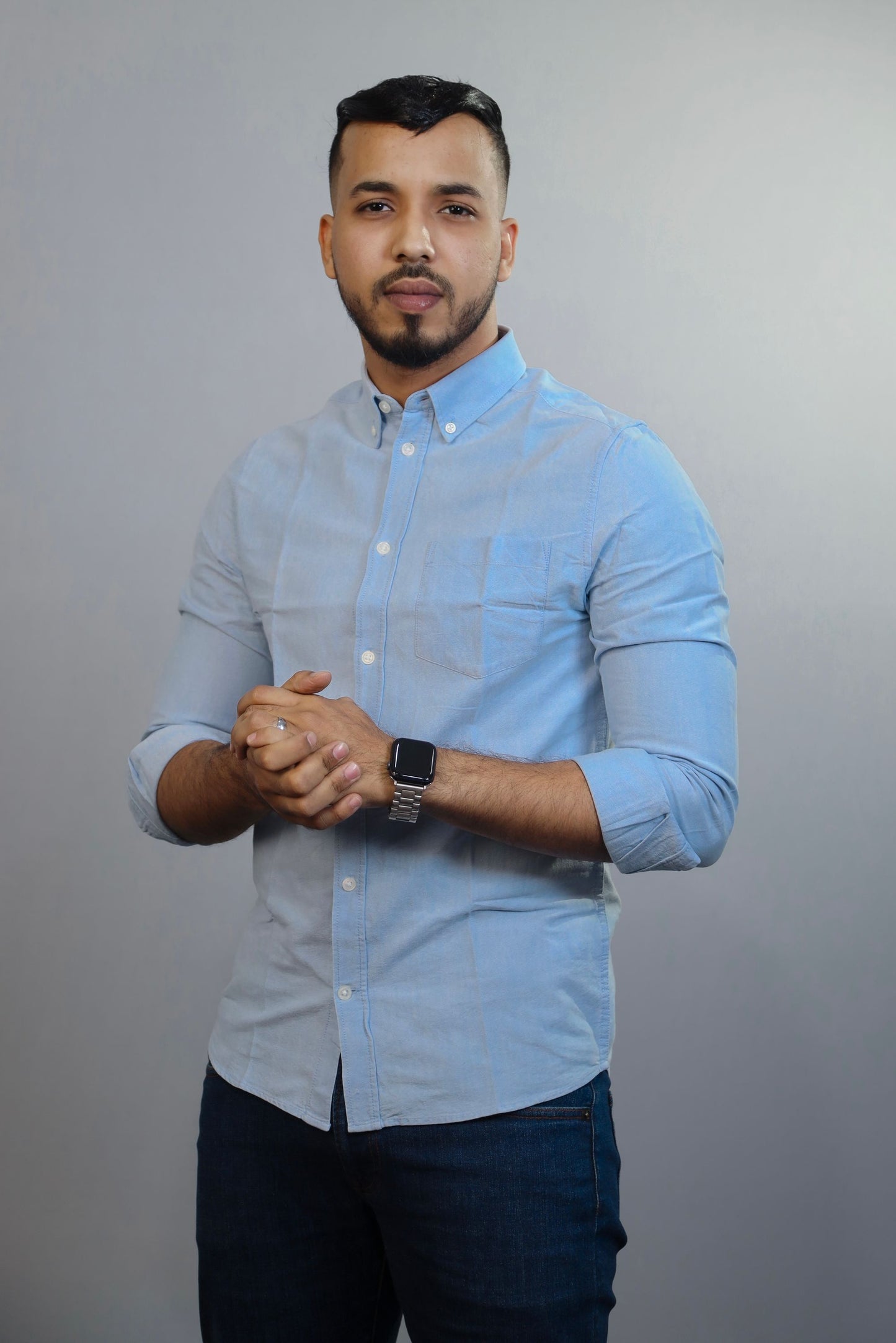 Everyday Oxford Shirt — Sky Blue