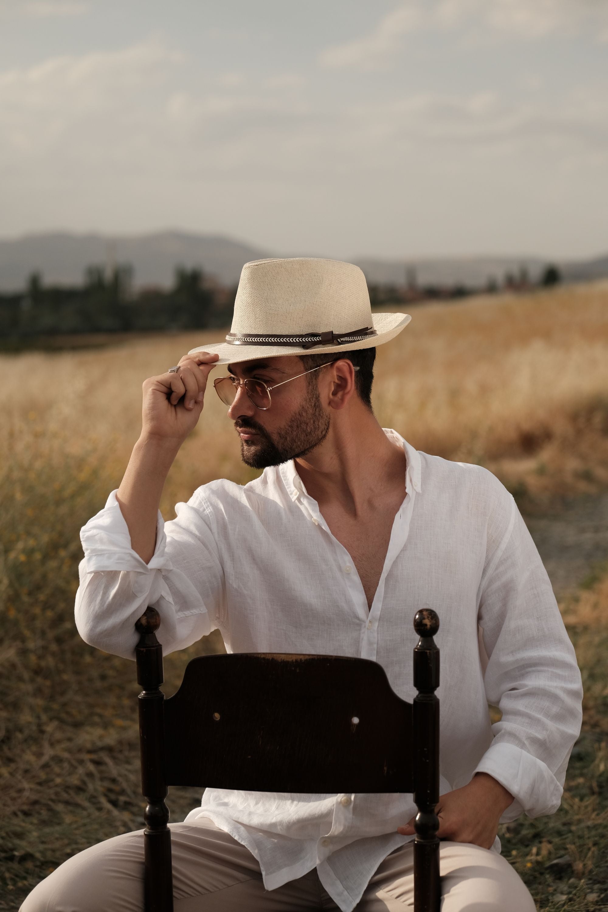 Breeze Linen Shirt — Beige