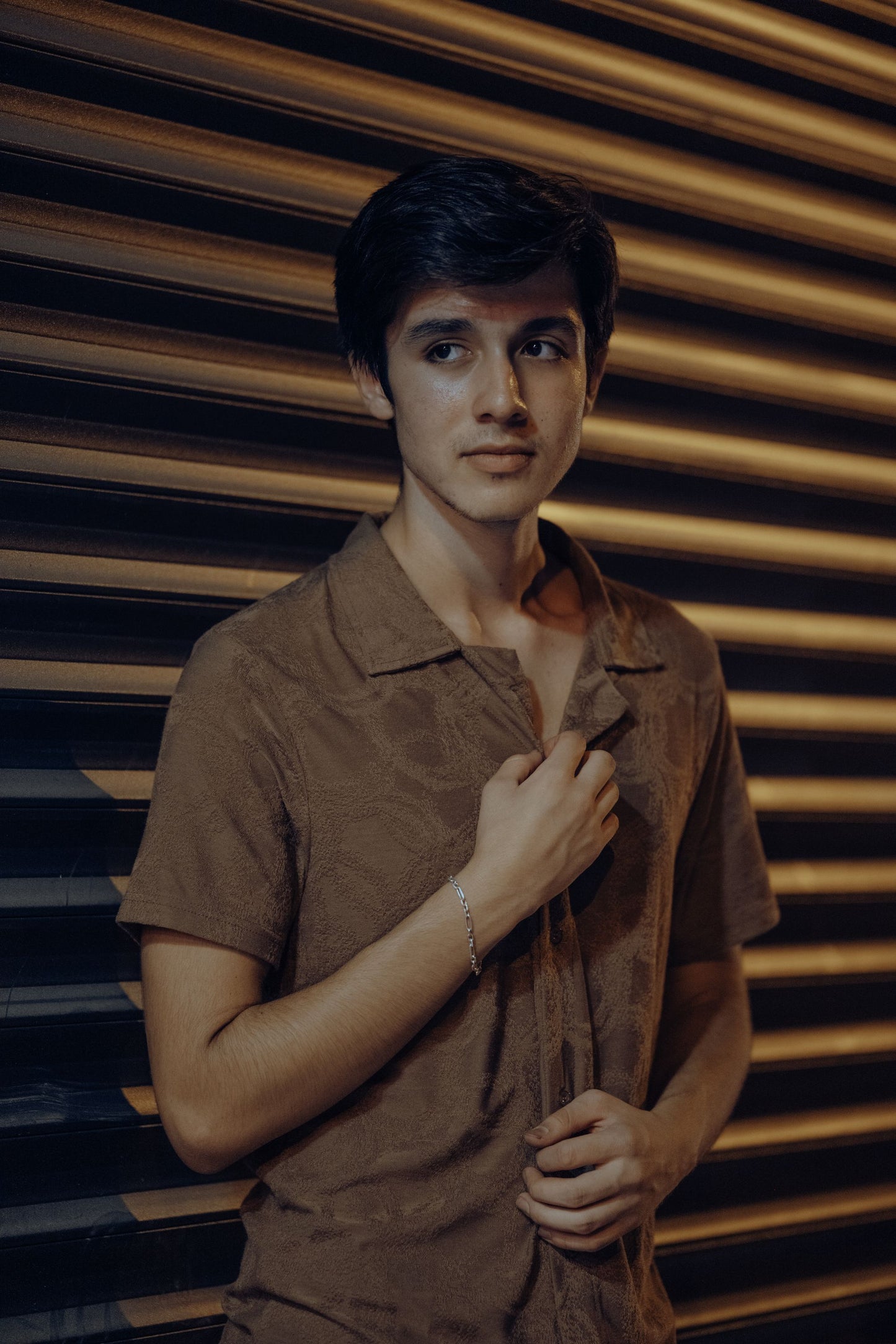 Rust Cord Shirt — Rust
