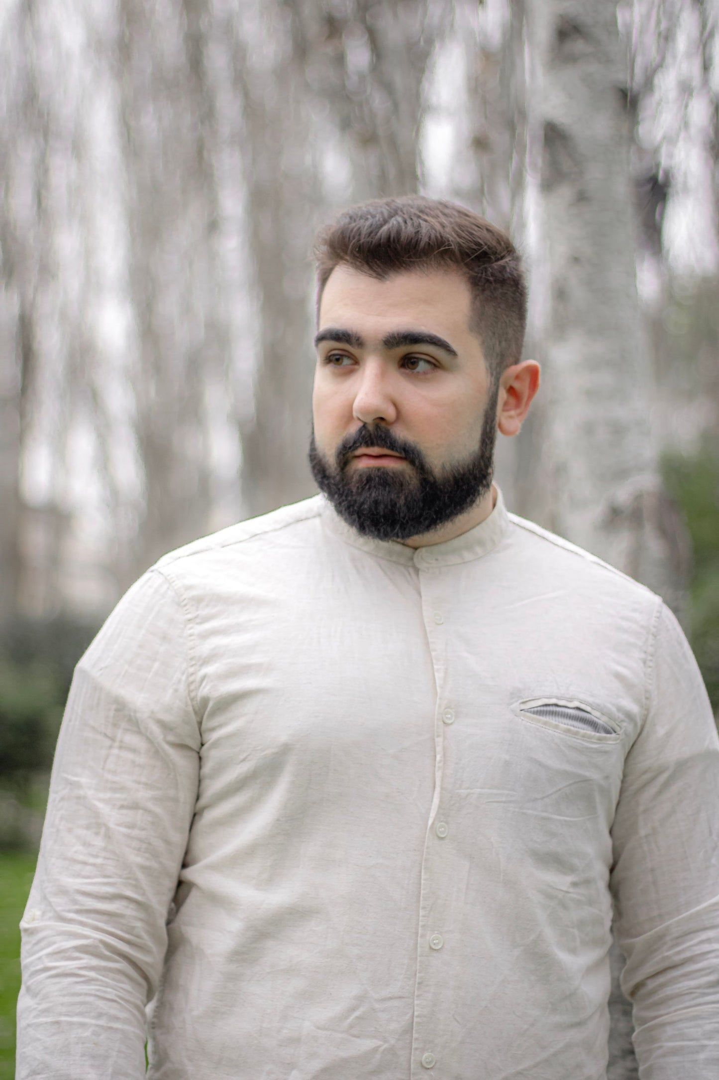 Breeze Linen Shirt — Beige