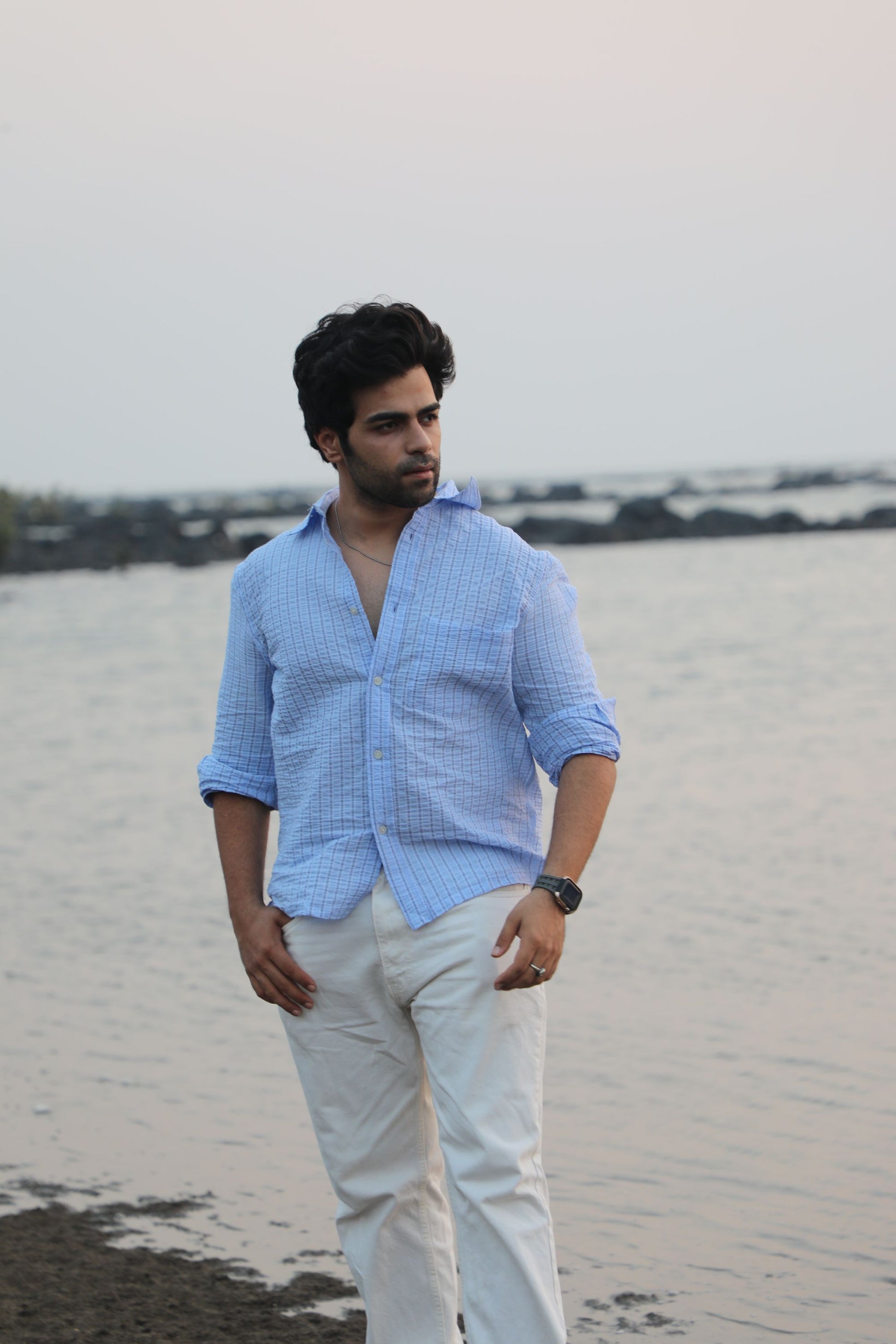 Everyday Oxford Shirt — Sky Blue